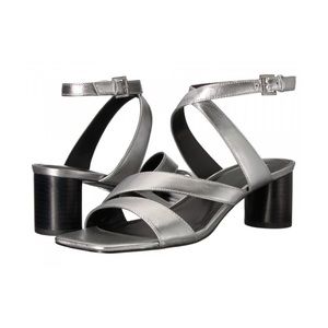 Marc Fisher LTD Idana Strappy Silver Sandal - SZ 7.5